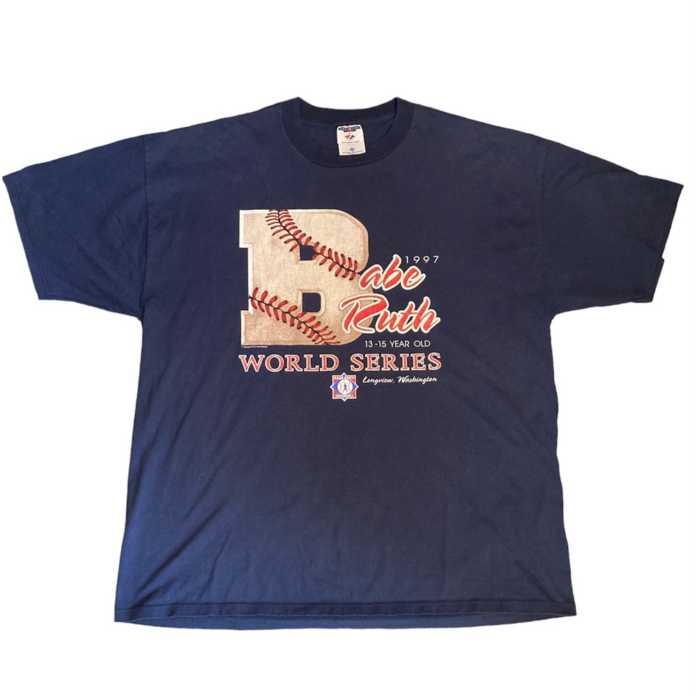 Vintage 1997 Babe Ruth throwback tee size 2XL